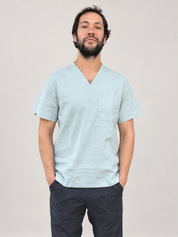 Venice Scrub Top, front top